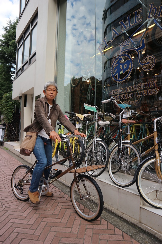 11月1日　渋谷　原宿　の自転車屋　FLAME bike前です_e0188759_16594803.jpg