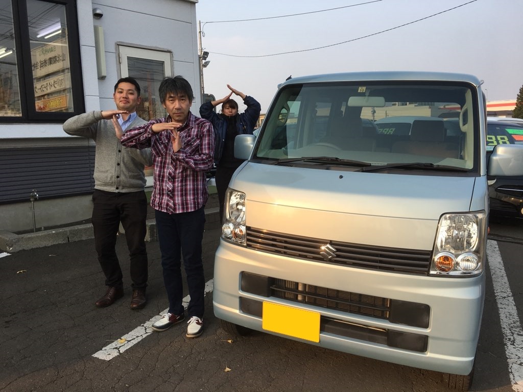 11月2日(木)☆TOMMYアウトレット☆あゆブログ(*^^)v エブリィO様納車☆★ 自社ローン・ローンサポート_b0127002_17541709.jpg