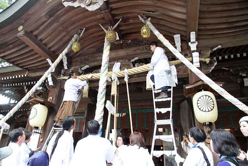 阿波國一宮・大麻比古神社「神麻注連縄奉納式」-06♪_d0058941_20495775.jpg