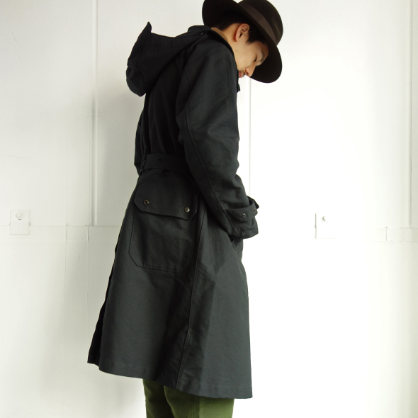 ENGINEERED GARMENTS】Riding Coat - Cotton Double Cloth : kink 