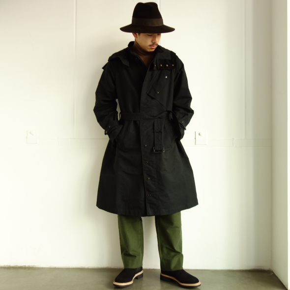 ENGINEERED GARMENTS】Riding Coat - Cotton Double Cloth : kink 