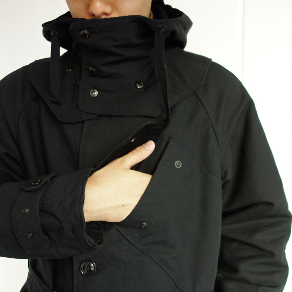 ENGINEERED GARMENTS】Riding Coat - Cotton Double Cloth : kink 