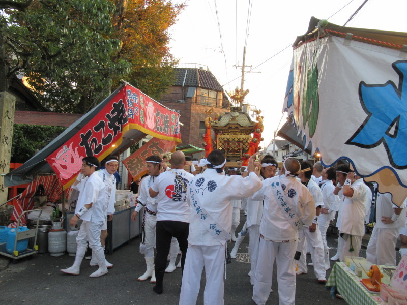 久我神社　秋祭り_e0048413_20322720.jpg