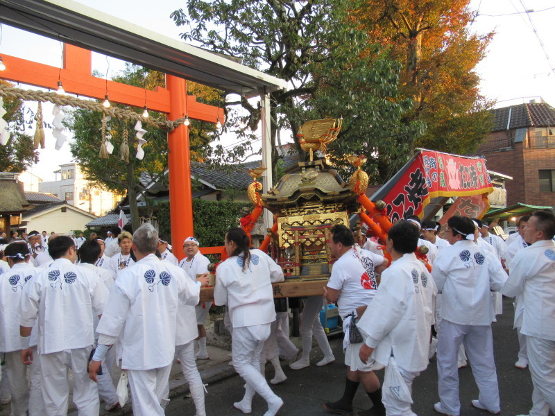 久我神社　秋祭り_e0048413_20330081.jpg