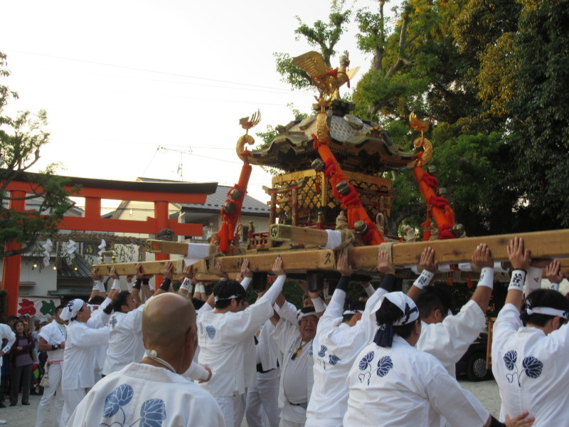 久我神社　秋祭り_e0048413_20333498.jpg