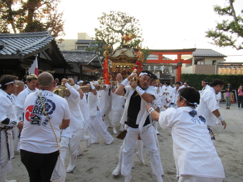 久我神社　秋祭り_e0048413_20335662.jpg