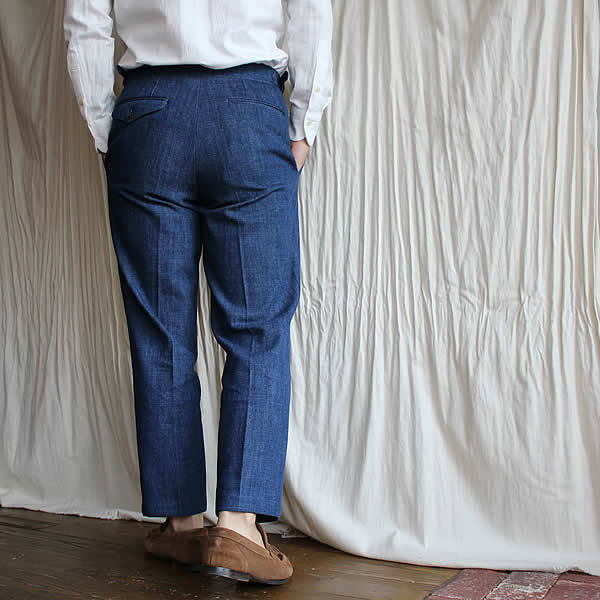 作ってみた。『linen×cotton vintage fade denim trousers』_c0181543_18092147.jpg