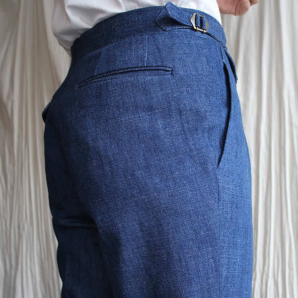 作ってみた。『linen×cotton vintage fade denim trousers』_c0181543_18092736.jpg