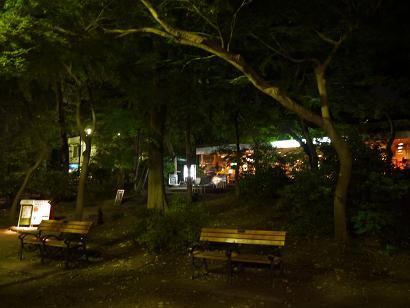 夜の井の頭公園でタイ料理 Pepacafe Forest 吉祥寺 Shoot