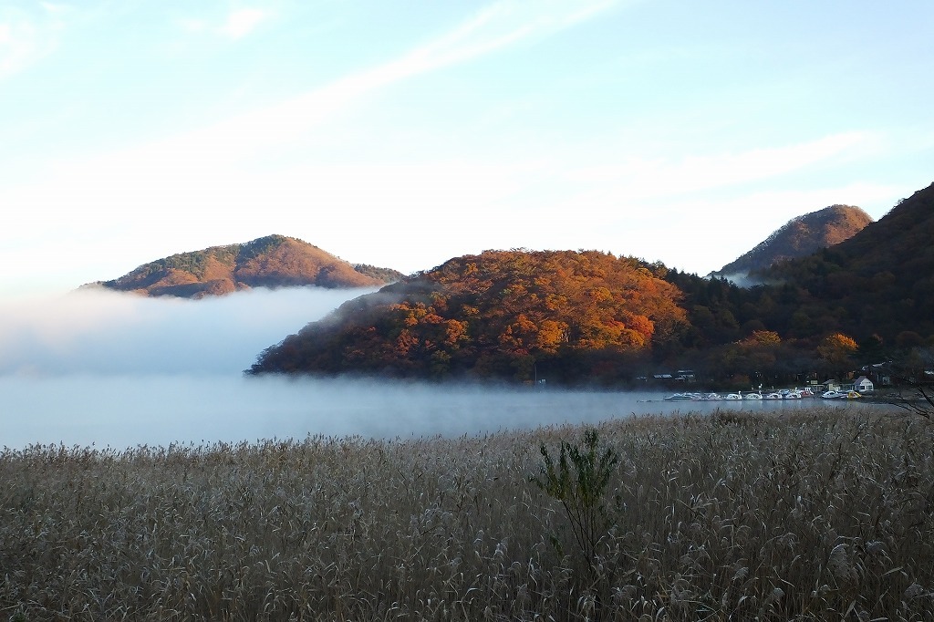 榛名湖の朝景色　（11月１日）_b0236251_10595682.jpg