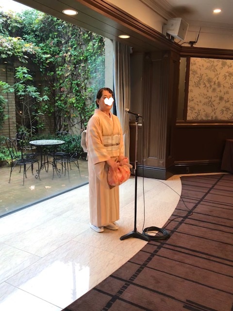 9周年・菊のまいづる帯・北村武資さんの経錦の帯のお客様_f0181251_10244872.jpg