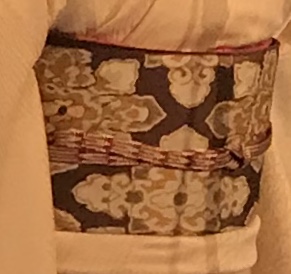 9周年・菊のまいづる帯・北村武資さんの経錦の帯のお客様_f0181251_10305872.jpg
