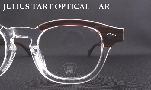 【JULIUS TART OPTICAL】モデル「AR」から待望の新色がリリースされました！_d0089508_18461555.jpg