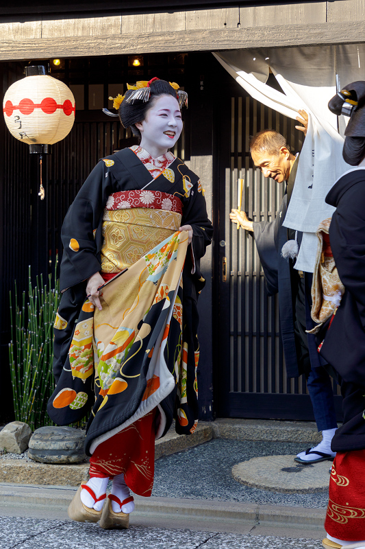 お見世出し 上七軒 勝貴さん 花景色 K W C Photoblog お見世出し 上七軒 勝貴さん 花景色 K W C Photoblog