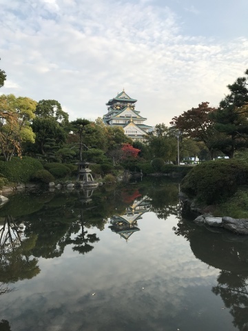 至福のランニング　大阪城　紅葉　_b0176192_13062507.jpg