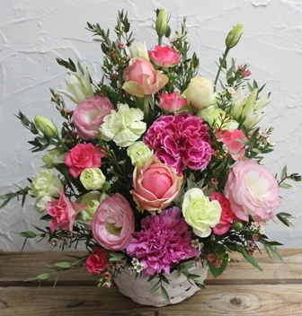 生花のアレンジメント_d0227610_19481130.jpg