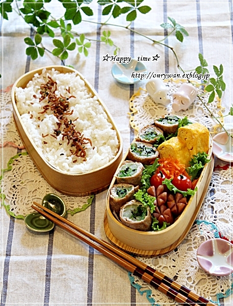 白菜で肉巻き弁当と今週の作り置き♪_f0348032_17170706.jpg