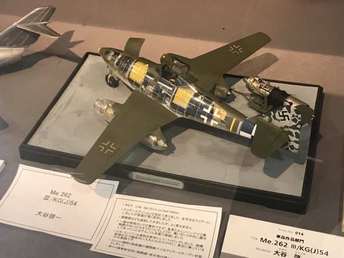 TAMIYA Me 262A-1a クリアーエディション_c0223634_23474901.jpg