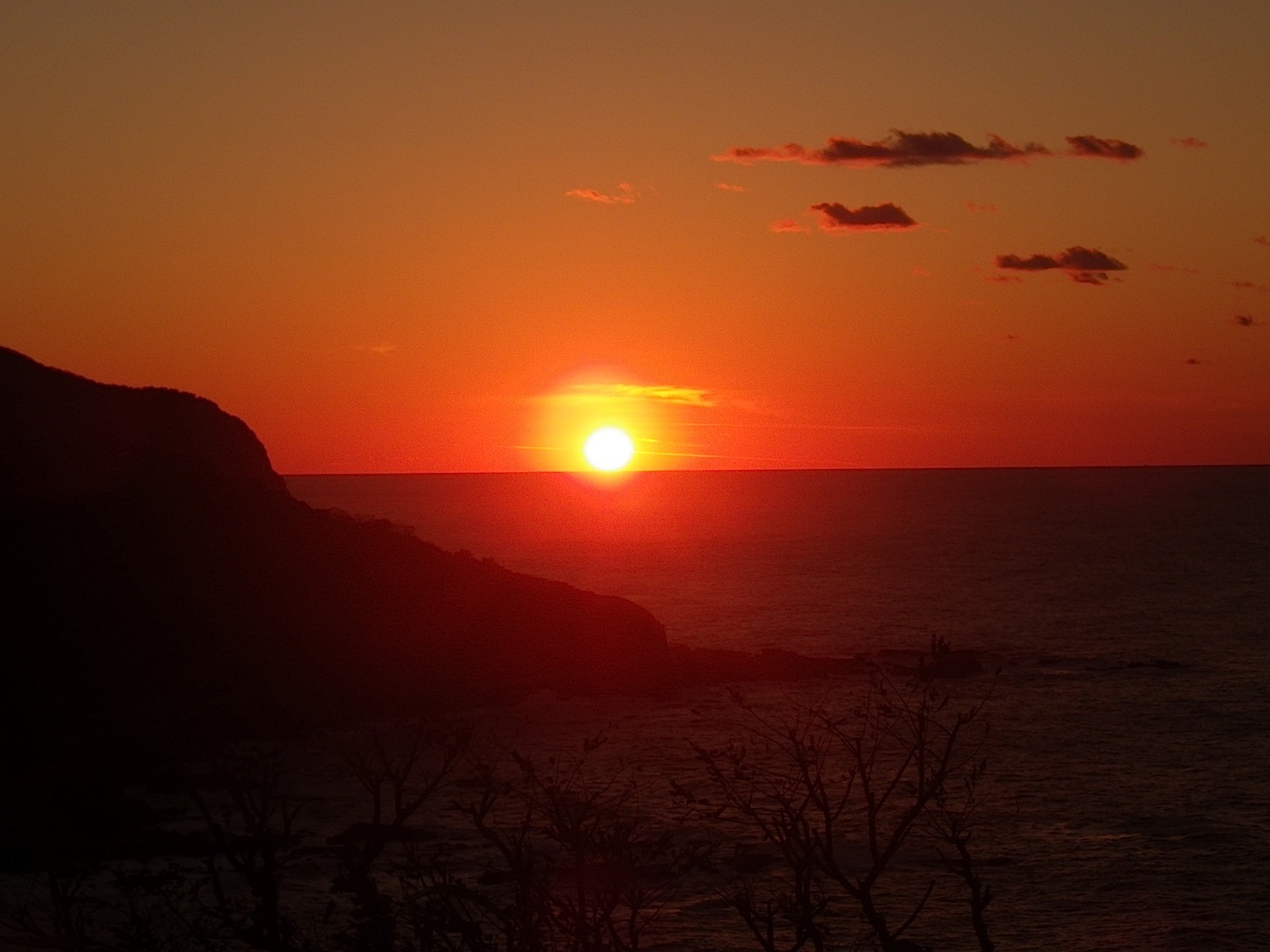 秋の夕日 日本海 江崎満の小さな不思議 秋の夕日 日本海 江崎満の小さな不思議