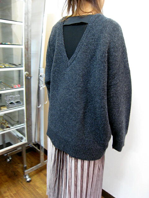 ｓｉｒｏ（シロ）ＡＩＲ　ＹＡＲＮ２ＷＡＹニット　ＣＨＡＲＣＯＡＬ_a0089359_14261713.jpg