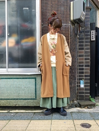 CardoFabrica◇モッサスラブブロークンツイルライナーコート◇_d0127394_17593536.jpg