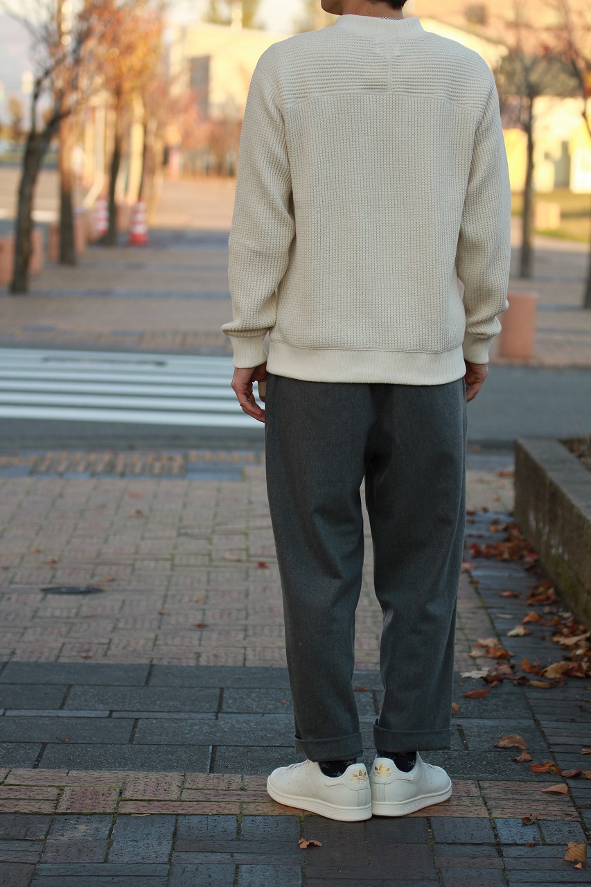 2pleats Wool easy trousers/新ブランドCEASTERS\"(ケステル)_b0139233_17114714.jpg