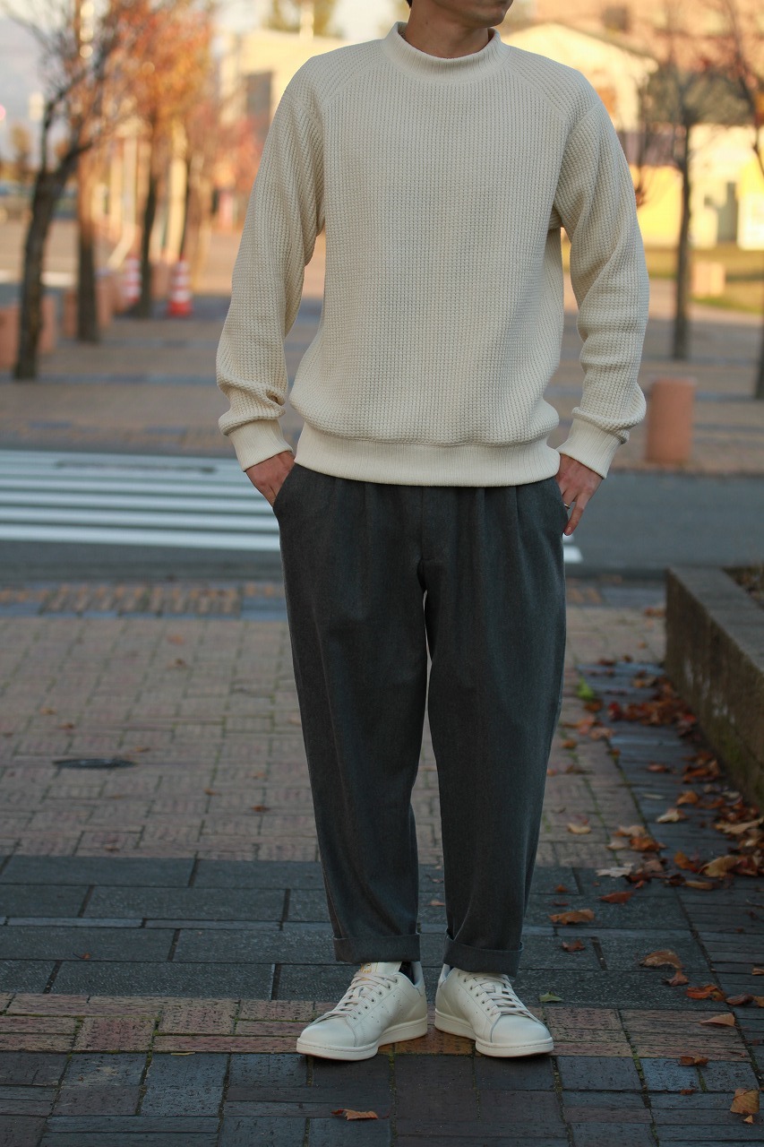 2pleats Wool easy trousers/新ブランドCEASTERS\"(ケステル)_b0139233_17284589.jpg