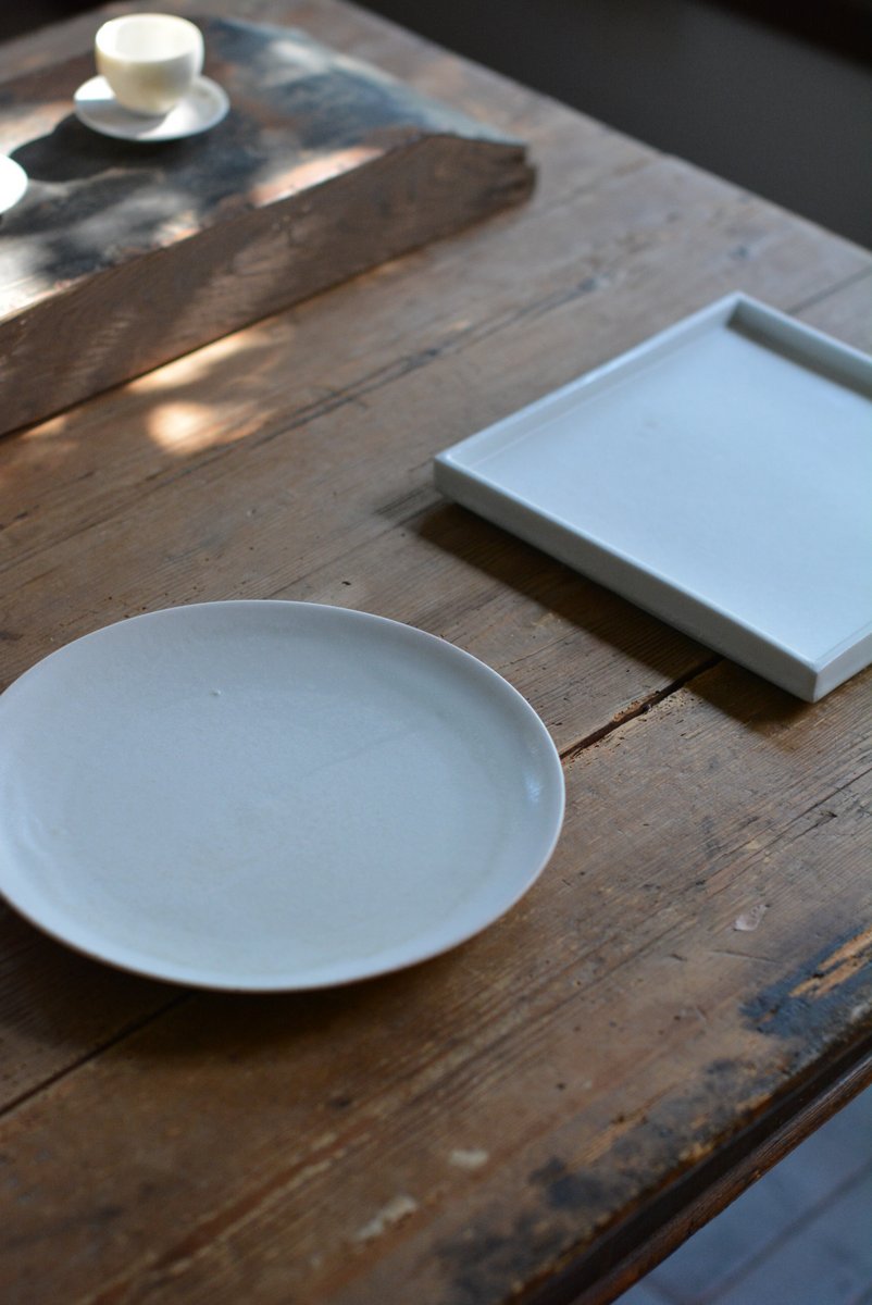 「田淵太郎展 幽玄白磁」食器_d0087761_1436405.jpg