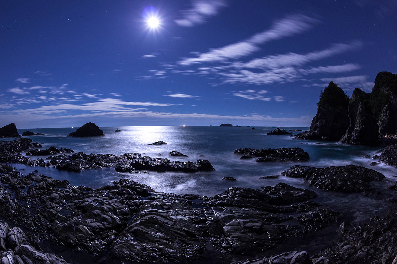 月明かりの風景 お気楽photolife 月明かりの風景 お気楽photolife