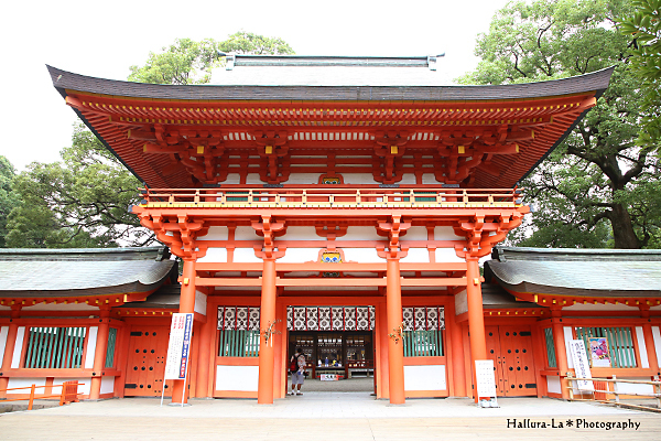 大宮氷川神社にてお宮参り出張撮影 埼玉県 マタニティ ニューボーンフォト 家族写真 出張撮影 Hallura La Photography 茨城県古河市 栃木 群馬 埼玉 千葉