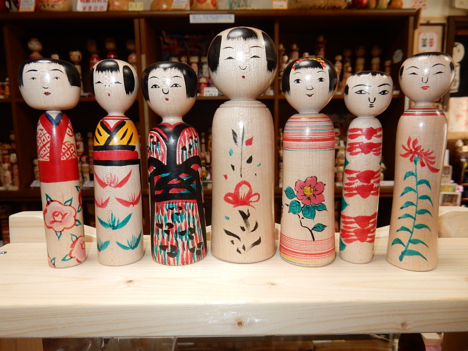 沼倉孝彦工人作のこけし'17 11月 : こけしと手織りの小部屋