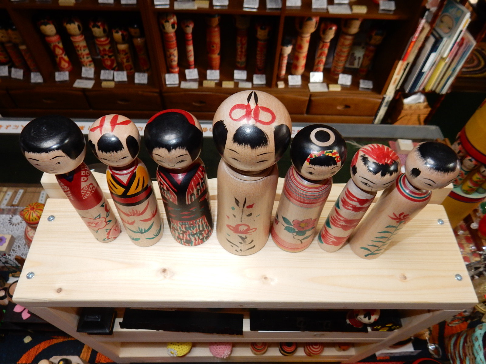 沼倉孝彦工人作のこけし'17 11月 : こけしと手織りの小部屋