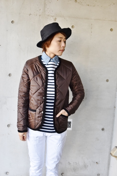 Hollingworth country outfitters ・・・ QUILTING JACKET (当店別注カラー)!★!_d0152280_12593926.jpg