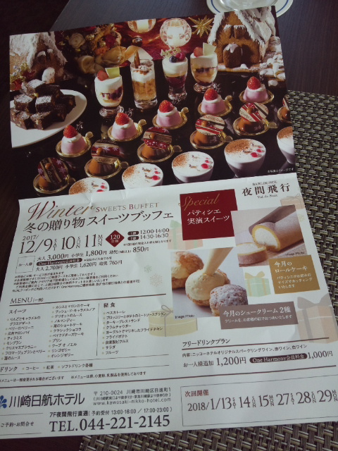 川崎日航ホテル 夜間飛行 チョコレートスイーツブッフェ_f0076001_0374875.jpg