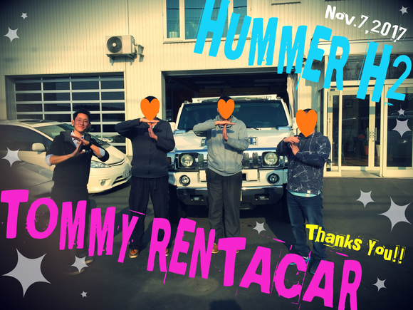 11月7日 ひとログTuesdayヽ( ‘ω’ )ノ 好評ハマーレンタカー♬北海道観光をリッチに演出★TOMMY_b0127002_1674650.jpg