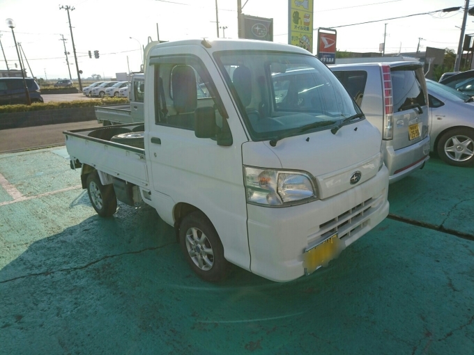祝納車　サンバートラック_b0237229_08455717.jpg