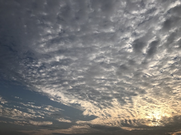 朝焼け夜空の眺め。_e0252173_17501537.jpg