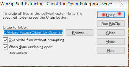 Microforcus Client for Open Enterprise Server 2 の Windows10 へのインストール_a0056607_20120517.jpg