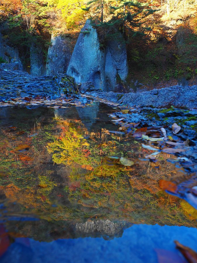 紅葉は水絡みがイイと思う・・・滝は吹割れ 片品渓谷♪_a0031821_15380645.jpg