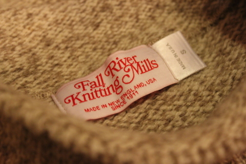 アメリカらしいニットアイテム「FALL RIVER KNITTING MILS」ご紹介_f0191324_08443166.jpg