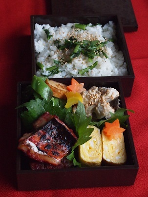 春菊ご飯のお弁当_c0306839_07495879.jpg