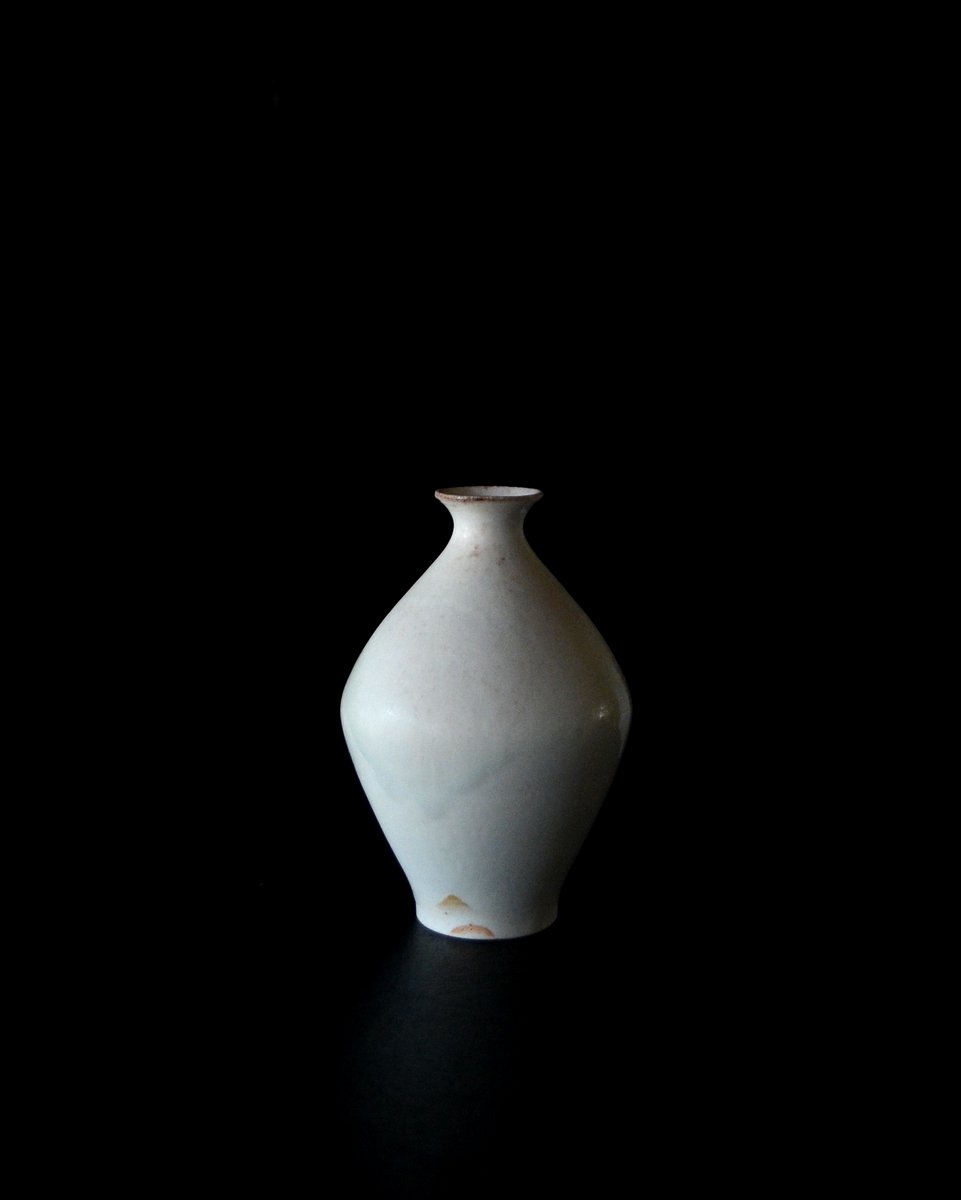 「田淵太郎展 幽玄白磁」酒器_d0087761_0134749.jpg