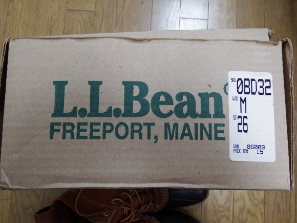 L.L.Bean ビーンブーツ 26。_d0133791_09564504.jpg