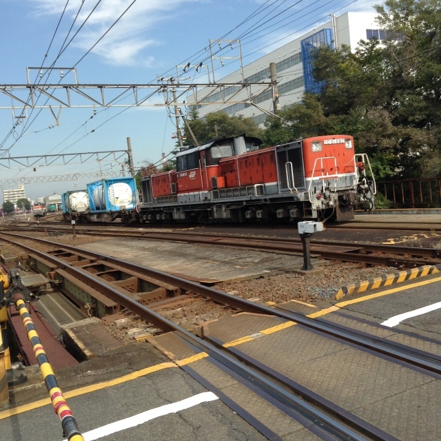 JR四日市駅 DD51入換風景_a0334793_08283595.jpg