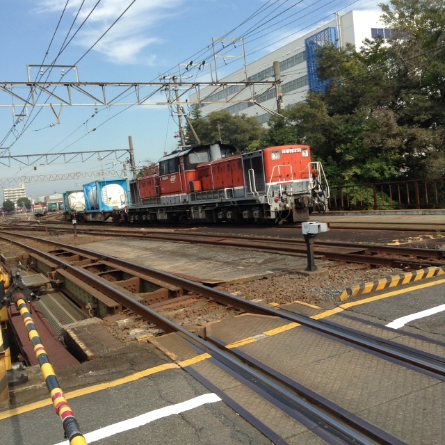 JR四日市駅 DD51入換風景_a0334793_08291319.jpg