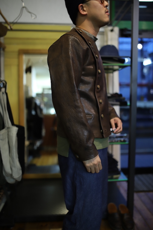 GOATSKIN SWINDLER JACKET : FEEBLES