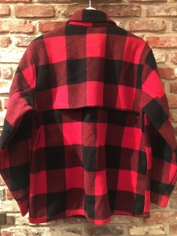 1960s \" WOOL RICH \" ALL WOOL - Buffalo CHECK - SINGLE CRUISER JACKET ._d0172088_19560238.jpg