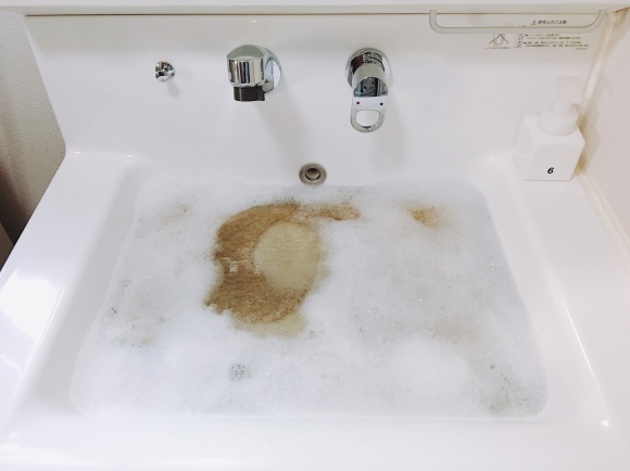 オキシクリーン漬け信者 玄関マットもキレイに かおイチゴ