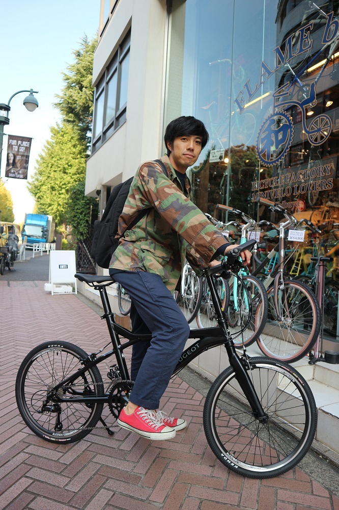 11月10日　渋谷　原宿　の自転車屋　FLAME bike前です_e0188759_15120065.jpg