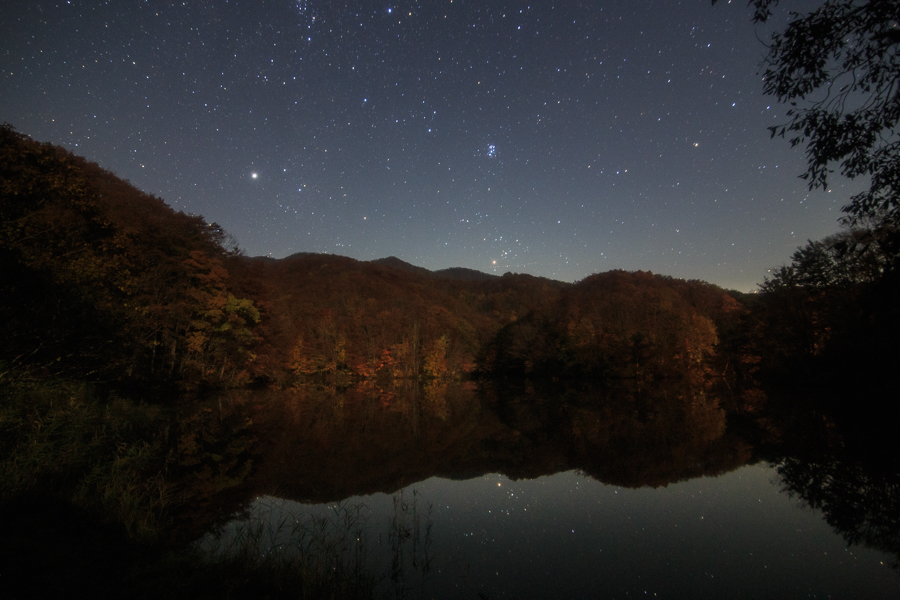 裏磐梯の星空 ３ 曲沢沼 In My Life